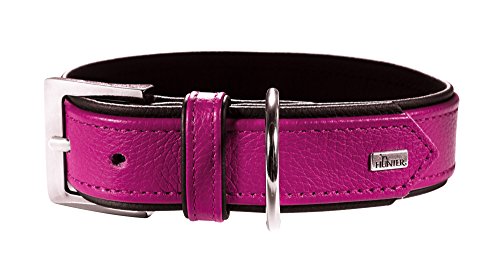Collar Capri 35 Nickel Nappa Raspberry/Black | Hunter