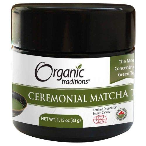 Organic Traditions Ceremonial Matcha Leaf Tea 33 g