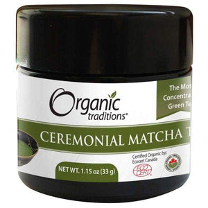 Organic Traditions Ceremonial Matcha Leaf Tea 33 g
