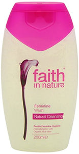 (2 Pack) - Faith in Nature - Feminine Wash | 200ml | 2 PACK BUNDLE