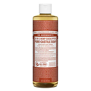 Dr. Bronner's Organic Eucalyptus Pure-Castile Liquid Soap