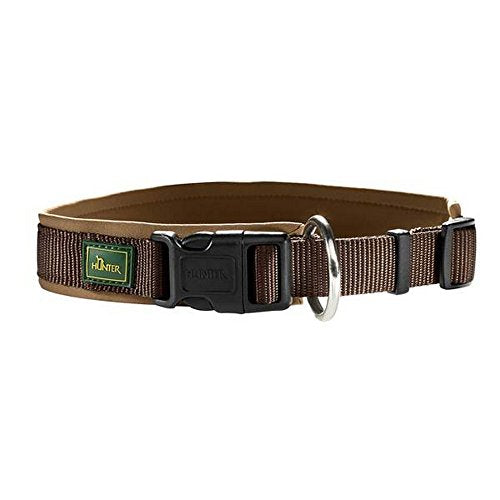Collar Neopren Vario Plus 45-50 Cm, 25 Mm Nylon Brown/Neoprene Caramel | Hunter