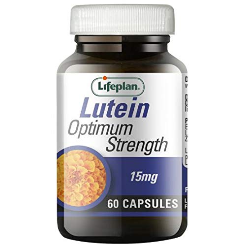 Lifeplan Lutein 15mg Optimum Strength Capsules for Healthy Eyes x 60. Rich in Antioxidants. Vegan