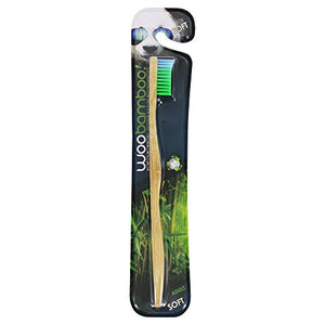 Woobamboo Standard Handle Soft Single Eco-Friendly Biodegradable Toothbrush