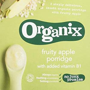Organix Organic Fruity Apple Cereal 120 g (Pack of 5)