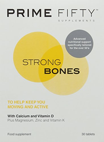 Prime Fifty Strong Bones Tablets - Pack of 30