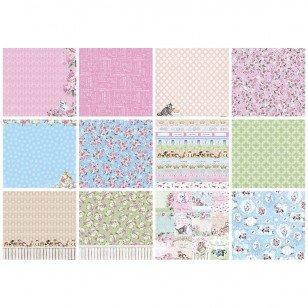 ScrapBerry's A Furry Little Story Paper Pack 12"X12" 6/Pkg-