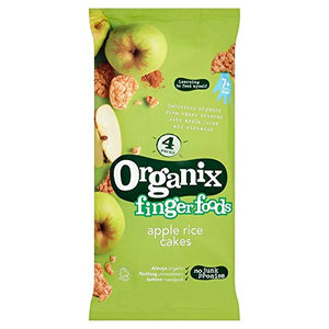 Organix Organic Ricecakes Apple Multipack 4x28g (Pack of 5)