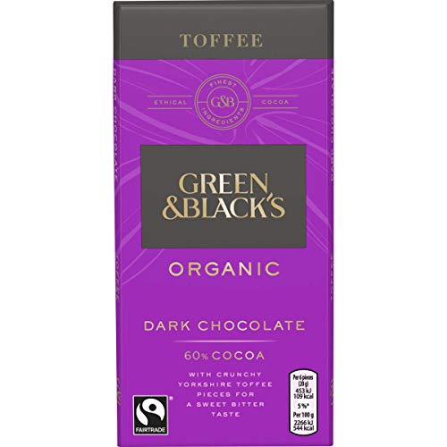 Green & Blacks Burnt Toffee FT 90g (Pack of 15)