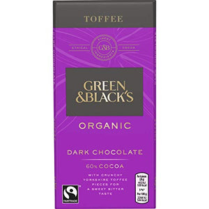 Green & Blacks Burnt Toffee FT 90g (Pack of 15)