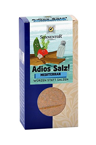 Sonnentor Organic Mediterranean Seasoning with Vegetables Adios Salt 55 g