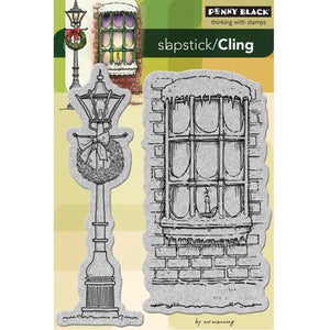 Penny Black 40-174 Winter Illumination Cling Rubber Stamp