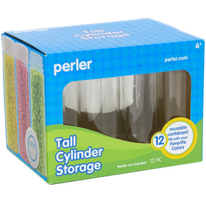 Perler Beads 80-22816 Tall Cylinder Bead Storage Set