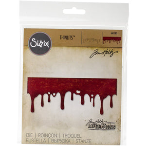 Sizzix 661585 Thinlits Die, Drip Edge by Tim Holtz