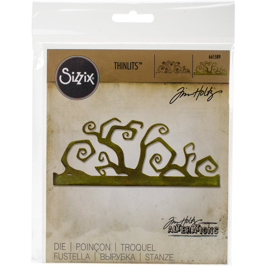 Sizzix 661589 Thinlits Die, Twisted Edge by Tim Holtz