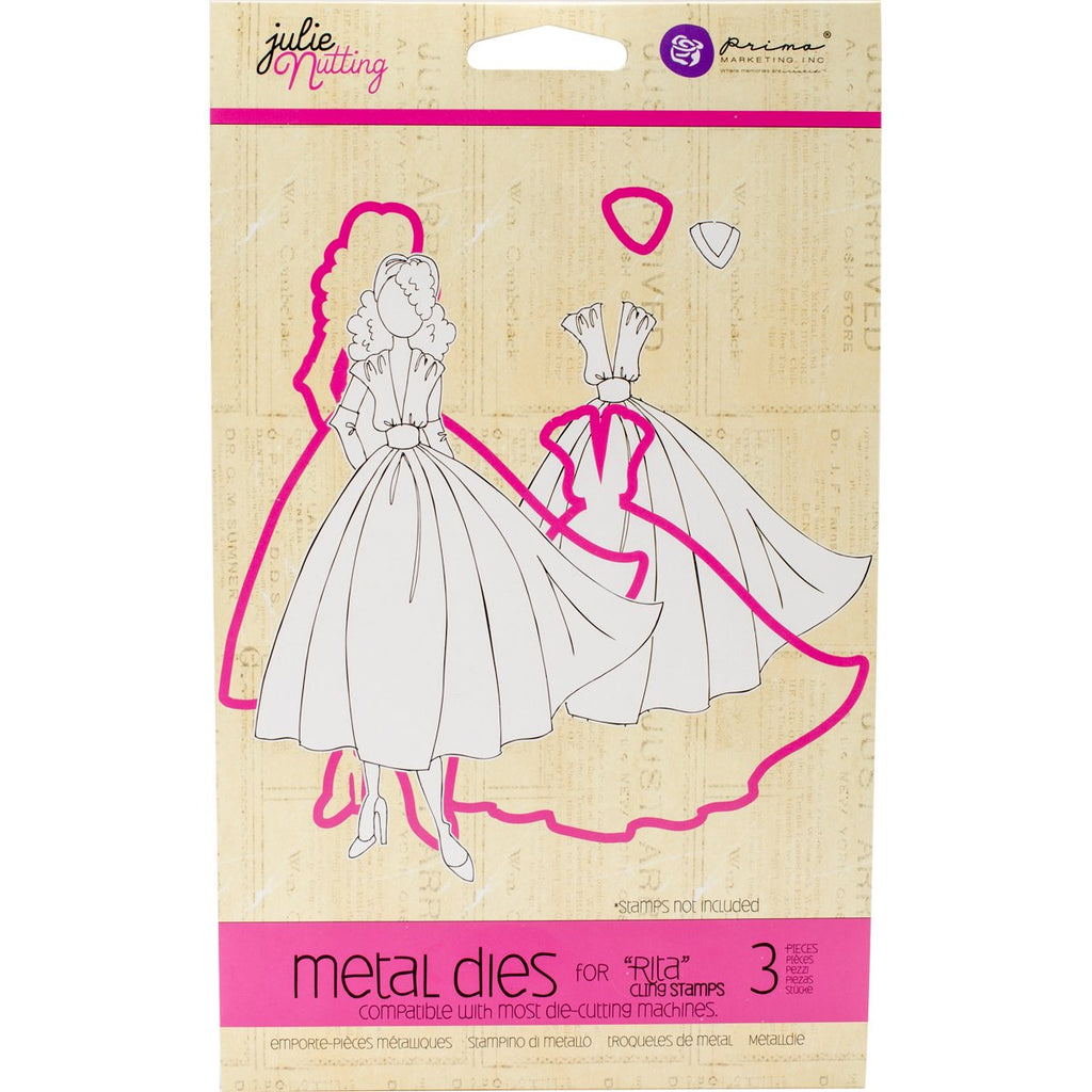Prima Marketing 911591 Metal Dies for Jn Stamp Rita