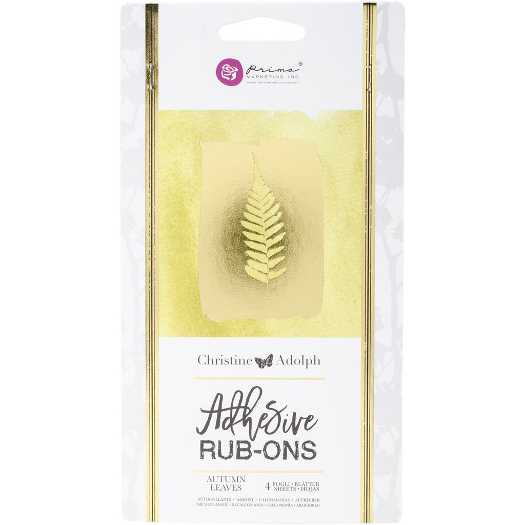 Prima Marketing 971519 Adhesive Rub-Ons - Autumn Leaves