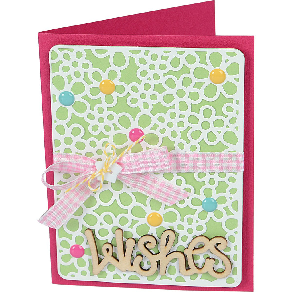 Sizzix 661575 Thinlits Die Set, Flower Power by Stephanie Barnard (2/Pack)