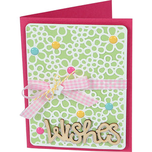 Sizzix 661575 Thinlits Die Set, Flower Power by Stephanie Barnard (2/Pack)