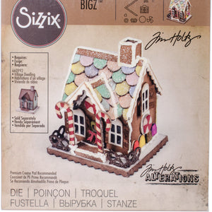 Sizzix 661608 Bigz Die, Village Gingerbread by Tim Holtz