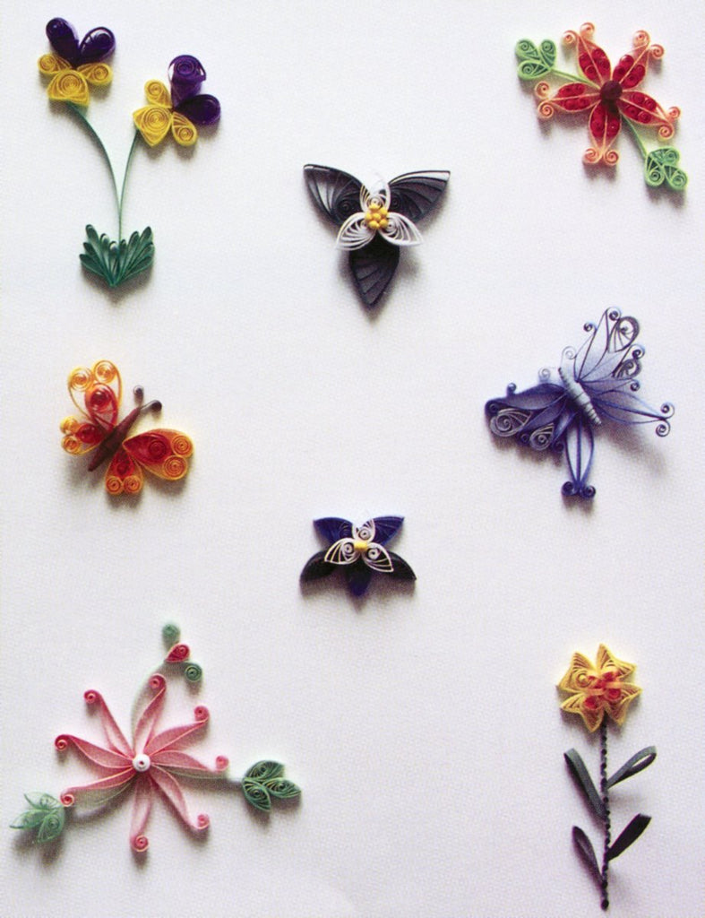 Quilling Kit-Flowers/Butterflies