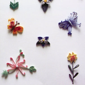 Quilling Kit-Flowers/Butterflies