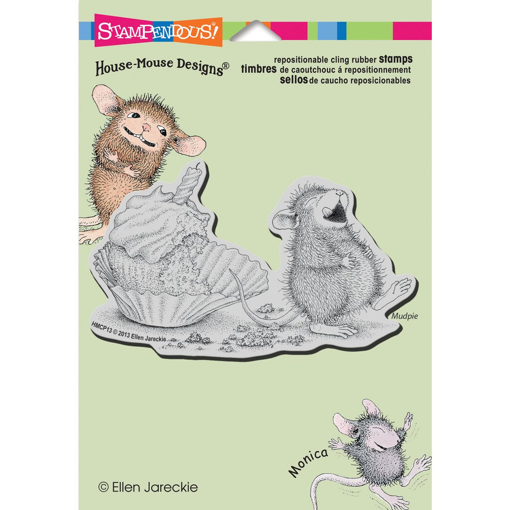 Stampendous Cling Rubber Stamp, "Cupcake Belly"
