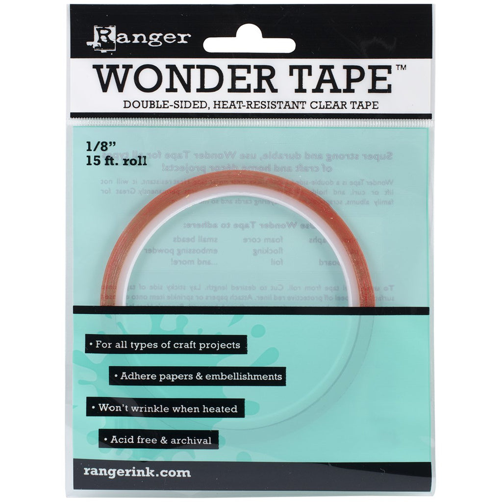 Ranger IWT27379 Inkssentials Wonder Tape Roll, 15-Feet by 1/8-Inch
