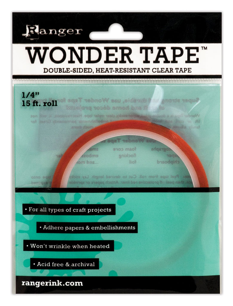 Ranger IWT27386 Inkssentials Wonder Tape Roll, 15-Feet by 1/4-Inch