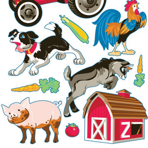Sticko Farm Animal Stickers