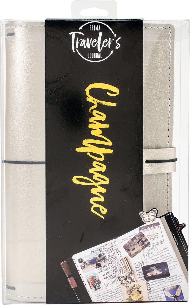 Prima Traveler's Starter Journal Set Champagne