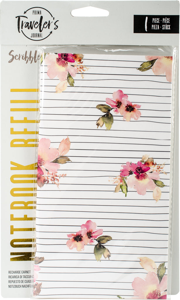 Prima Marketing Prima Traveler's Journal Notebook Refill Scribbles