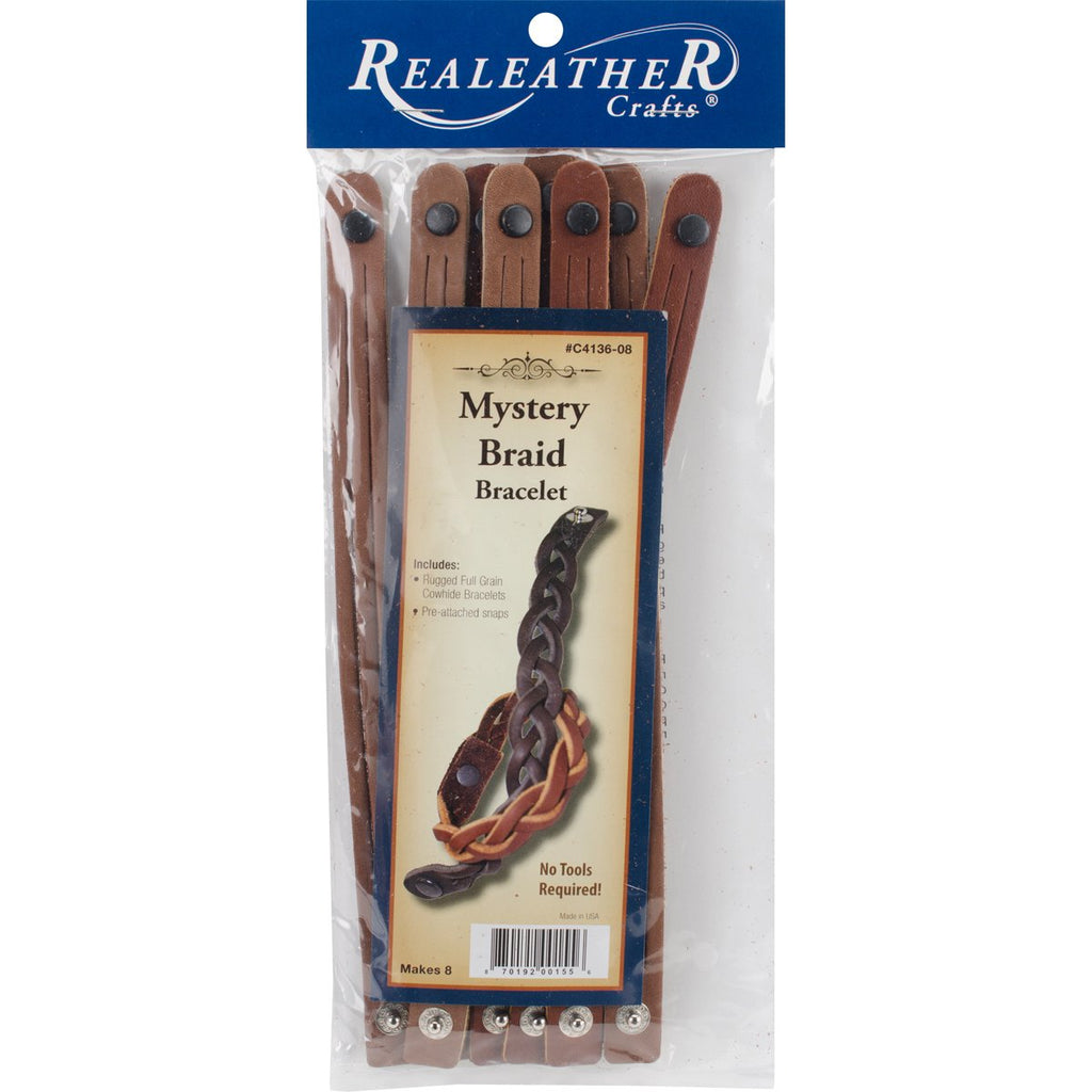 Silver Creek Silver Creek Leather Kit, Mystery Braid Bracelets