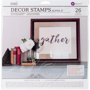 Prima Marketing Iod Decor Stamps-Alpha2