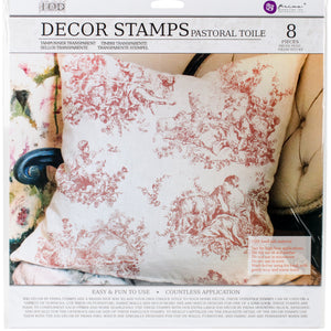 Prima Marketing Iod Decor Stamps-Pastoral Toile