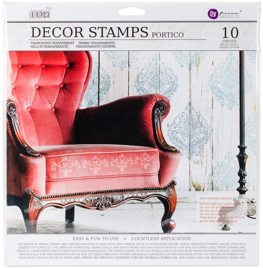 Prima Marketing Iod Decor Stamps-Portico