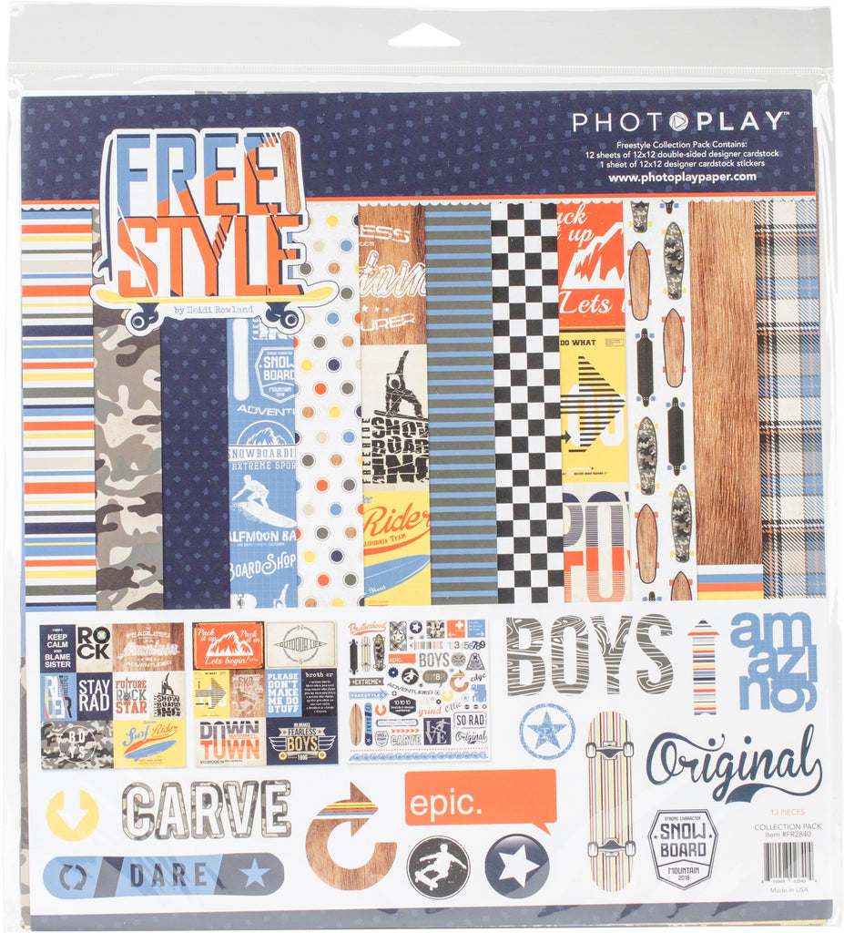 Photoplay Paper Photo Play Freestyle Collection Pack 12 x 12