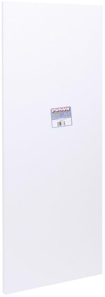 Smoothfoam Sheet Crafts Foam for Modeling, 0.5 by 12 by 36-Inch, White