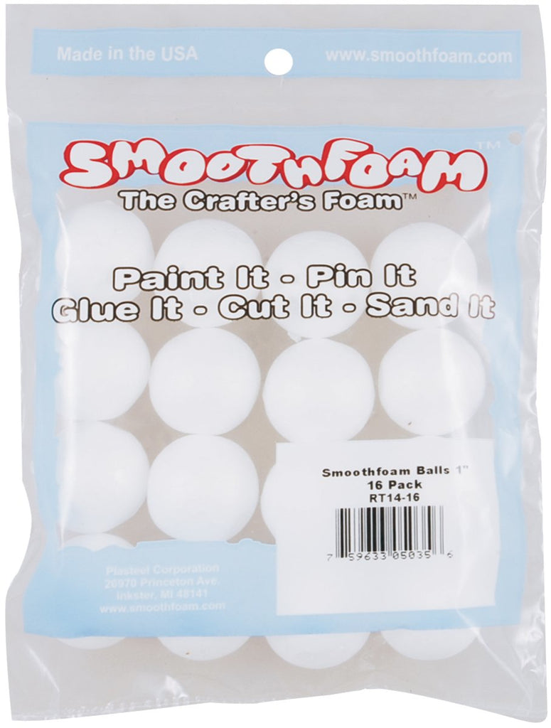 Smoothfoam Ball for Modelling, 1"
