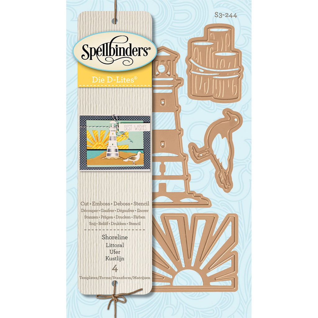 Spellbinders S3-244 D-Lites Shoreline Die
