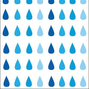 Sparkler Classic Stickers-Raindrops