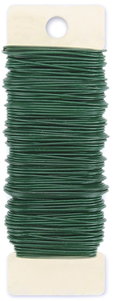 Paddle Wire 20 Gauge 4 Ounces/Pkg-Green