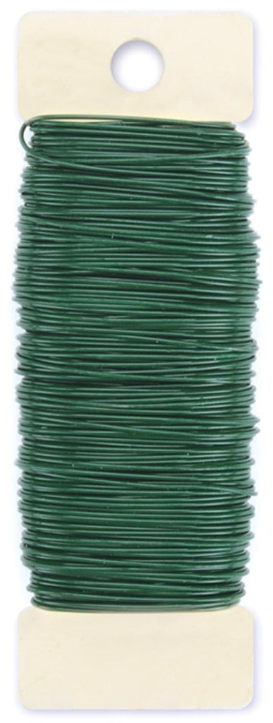 Paddle Wire 22 Gauge 4 Ounces/Pkg-Green