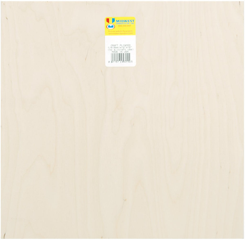 Plywood Sheet-12"X.25"X12"