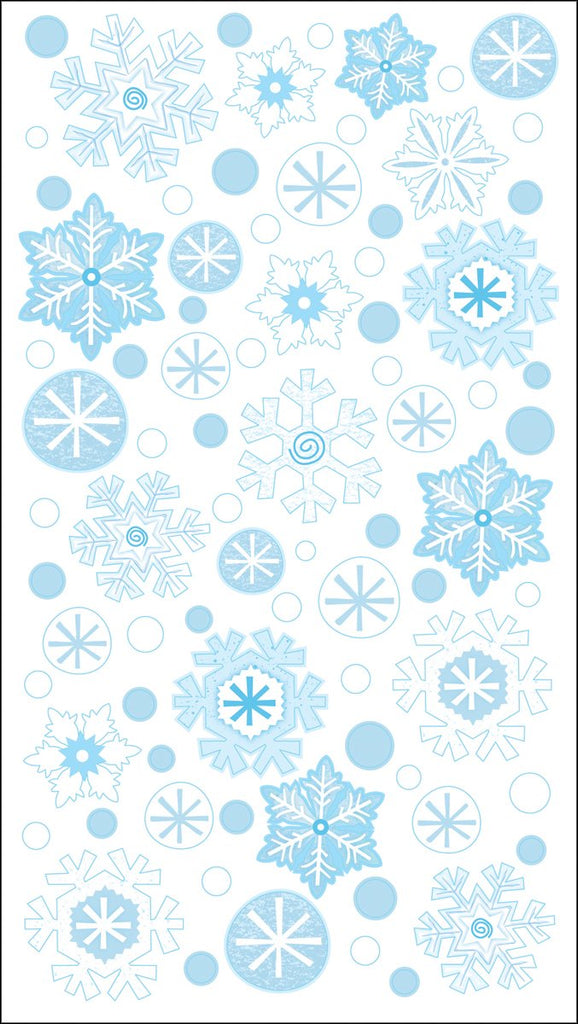 Sticko Winter Snowflakes Stickers