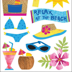 Sticko Sun, Surf, Sand Stickers