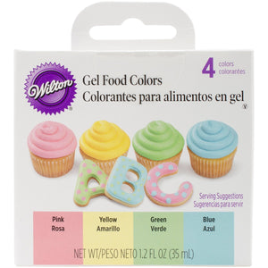 Wilton Gel Food Color Set, Primary