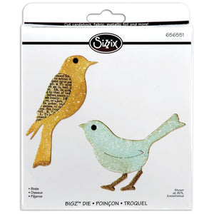 Sizzix Bigz BIGkick/Big Shot Die, Birds