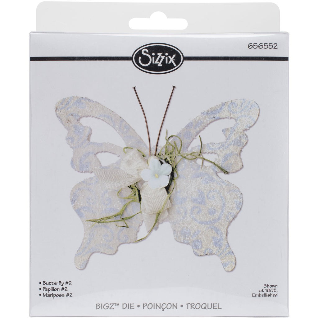 Sizzix Bigz BIGkick/Big Shot Die, Butterfly No.2