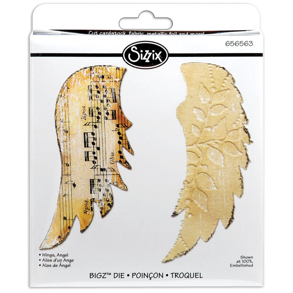 Sizzix Bigz Die - Wings, Angel by Rachael Bright